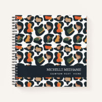 Elegante Safari Tier Leopard Spot MONOGRAM