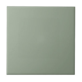 Elegante Sage Green Solid Color Fliese