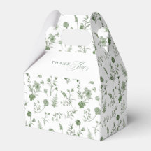 Elegante Salbeigrüne Vintage-Klassische Florale Ho