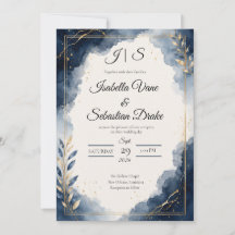 Elegante Saphir-Minimalismus-Luxus-Hochzeit 