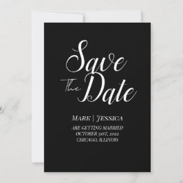 Elegante Save-the-Date-Karte | Modern Minimalistis Save The Date