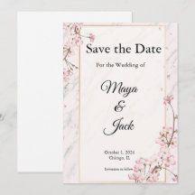 Elegante Save the Dates
