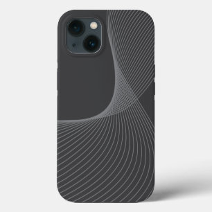Elegante, schicke, einfache, moderne Grafikmusterk iPhone 13 Hülle