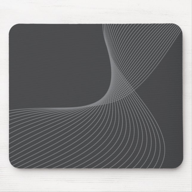 Elegante, schicke, einfache, moderne Grafikmusterk Mousepad (Vorne)