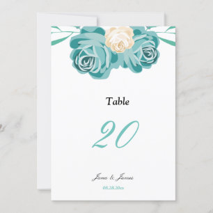 Elegante schicke Hochzeitskarte Watercolor Einladung