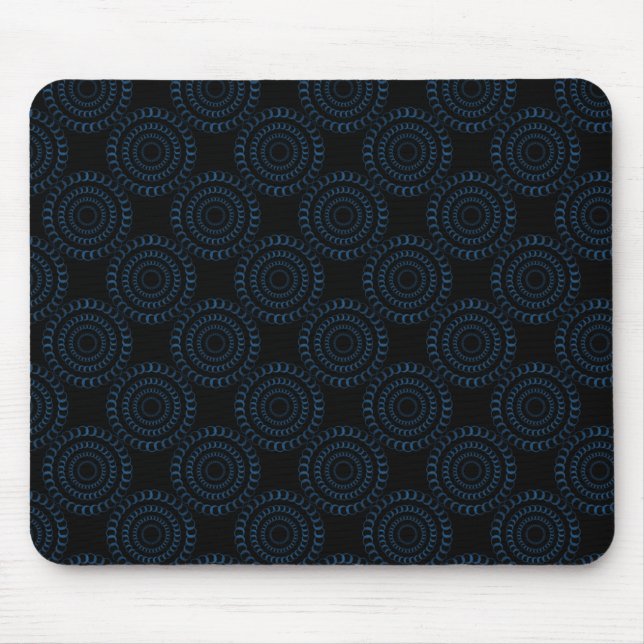 Elegante schicke Mousepad, Royal Blue Mousepad (Vorne)