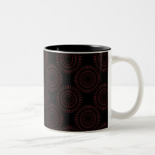 Elegante schicke Tasse, Cabernet Zweifarbige Tasse