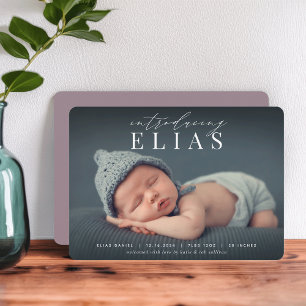 Elegante Schlagzeile   Ankündigung von Foto zur Ge