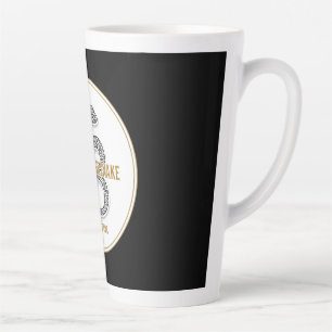 Elegante Schlange - Luxuriöse chinesische Tierkrei Milchtasse