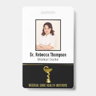 Elegante Schlange Medical Bowl Hygieia Gold Photo Ausweis