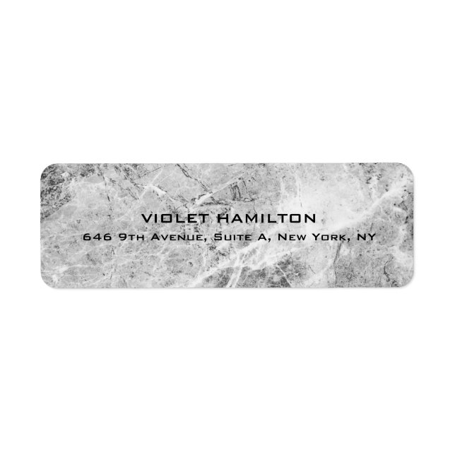 Elegante Schlichte Grau Beruflich Moderne (Vorne)