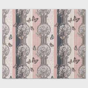 Elegante Schmetterlingsblüte (5) Geschenkpapier