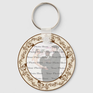 Elegante Schmetterlingskette Schlüsselanhänger