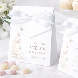 Elegante Schmetterlingsküsse Baby-Wünsche Baby Sho Geschenkschachtel