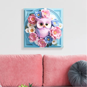 Elegante Schmuckkunst mit floralen Akzenten - Weic Leinwanddruck