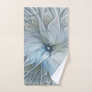 Elegante Schönheit Moderne Abstrakte Fraktal Kunst Handtuch