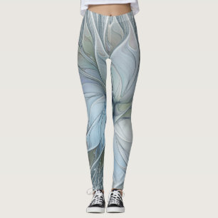 Elegante Schönheit Moderne Abstrakte Fraktal-Kunst Leggings