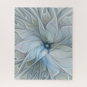 Elegante Schönheit Moderne Abstrakte Fraktal Kunst Puzzle