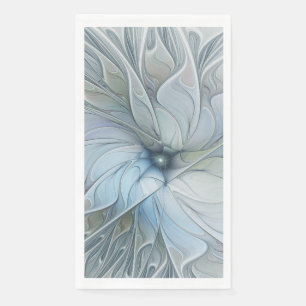 Elegante Schönheit Moderne Abstrakte Fraktal-Kunst Serviette