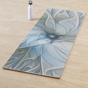 Elegante Schönheit Moderne Abstrakte Fraktal-Kunst Yogamatte