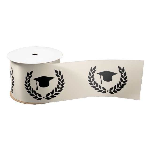 Elegante Schule und Uni-Abschluss Satinband (Spule)