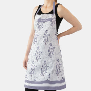 Elegante Schürze des Wasserfarbenmusters