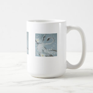 Elegante Schwan-Tasse Kaffeetasse