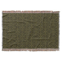 Elegante Schwarz-Gold-Filigranarbeit