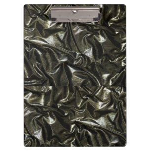 Elegante Schwarz-Satin-Look-Zwischenablage Klemmbrett