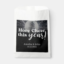 Elegante Schwarz-Silber-Silber-Silvester-Hochzeit