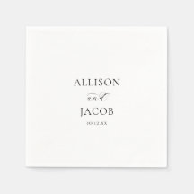 Elegante Schwarz-Weiß-Hochzeit