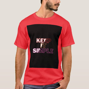 "Elegante Schwarz-Weiß-Kunst Print" T-Shirt