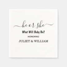 Elegante Schwarz-Weiß-Minimalistische Geschlechter