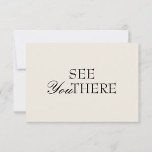 Elegante schwarze Creme-Old-Money-QR-Code-Hochzeit RSVP Karte