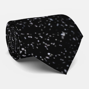 Elegante schwarze funkelnde Glitterkrawatte Krawatte