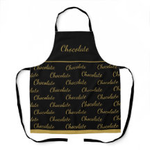 Elegante schwarze goldene Schokoladen-Mitarbeiteru