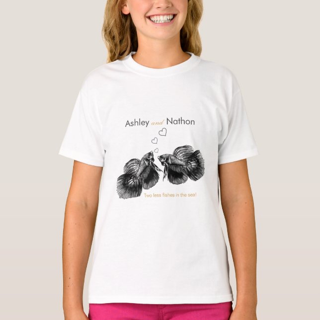 Elegante Schwarze Goldmedaille T-Shirt (Vorderseite)