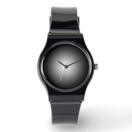 Elegante Schwarze Minimalistische Uhr - Sleek Mode