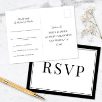 Elegante schwarze Umrandung Vintage-Typografie Hoc
