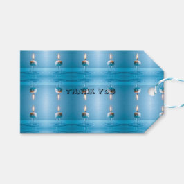 Elegante schwebende Kerze Geschenkanhänger