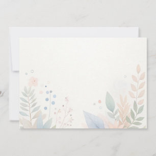 Elegante Script Ankündigung Datum freihalten Card