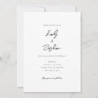 Elegante Script Foto Collage Wedding