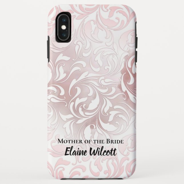 Elegante Script Mother of the Bride Case-Mate iPhone Hülle (Rückseite)