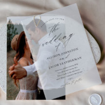 Elegante Script Overlay Wedding