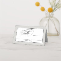 Elegante Script-Schnörkel Hochzeit