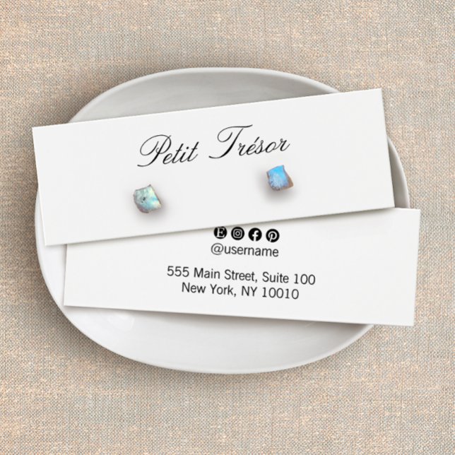 Elegante Script Stud Earring Display (Von Creator hochgeladen)