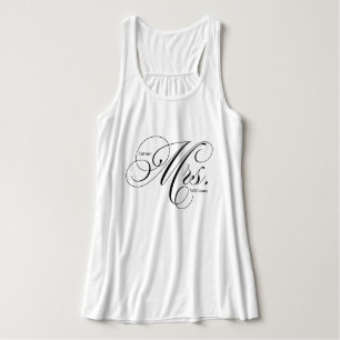 Elegante Script Typografie "Future Mrs." Tank Top