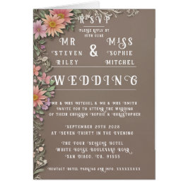 Elegante Set für Hochzeitsfeiern