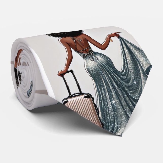 Elegante Sexy Krawatte (Gerollt)