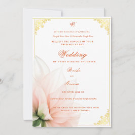 Elegante Sikh-Hochzeit | Punjabi-Hochzeit Einladung